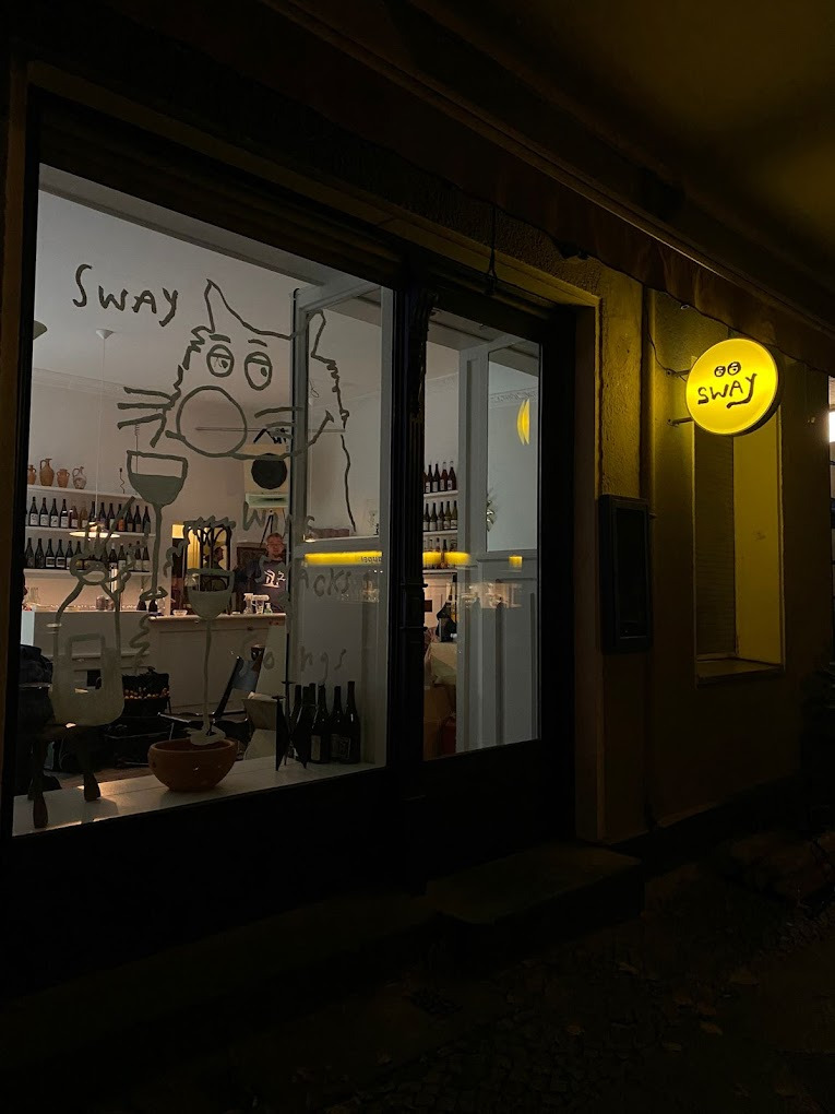 Natural wine in Berlin, Sway natural wine bar in Berlin