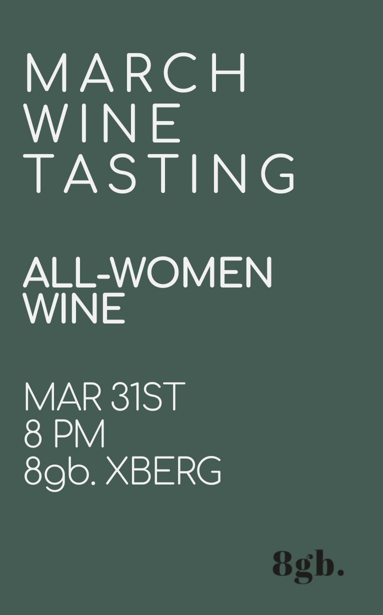 März Wein Tasting, all-women wine