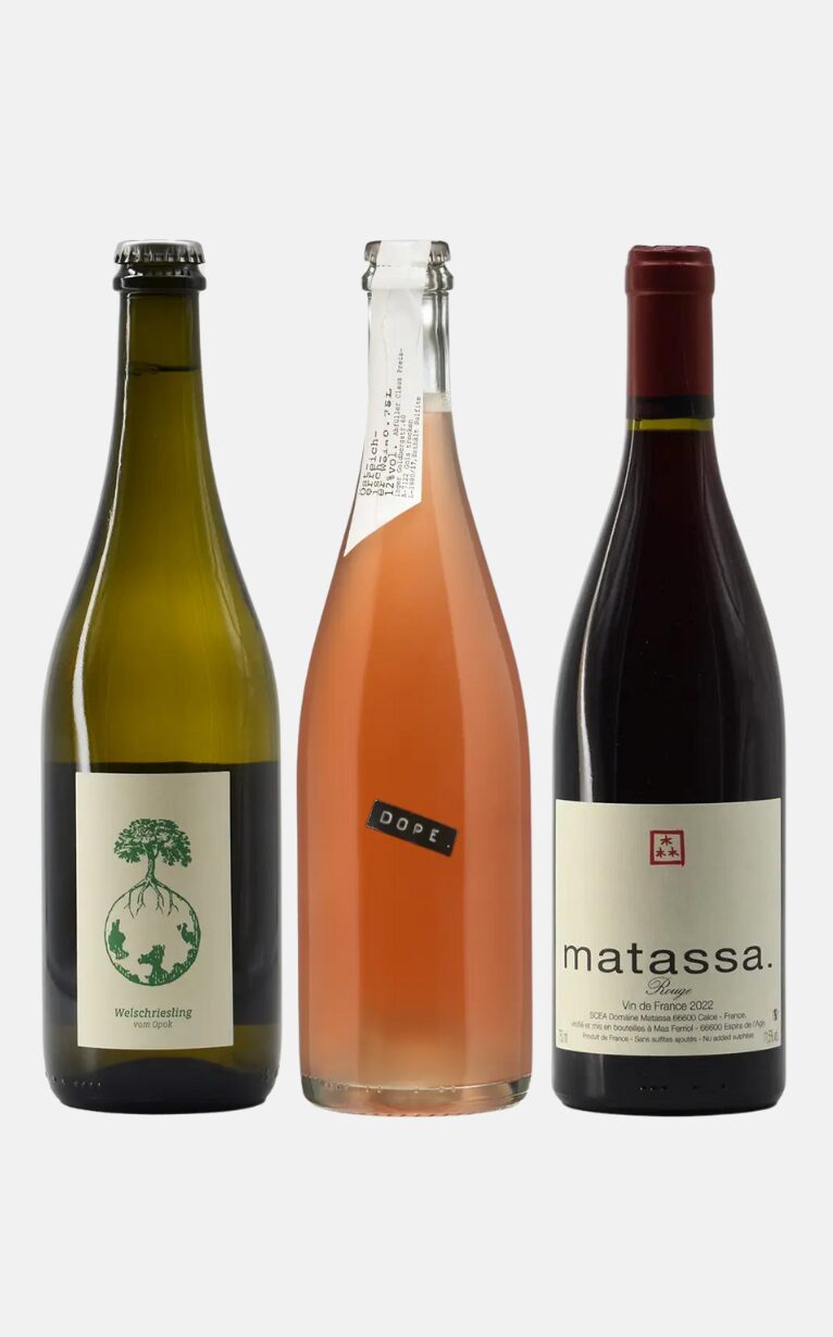 Christmas package natural wines fancy 8greenbottles