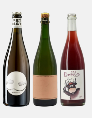 bubbles Christmas package natural wines 8greenbottles