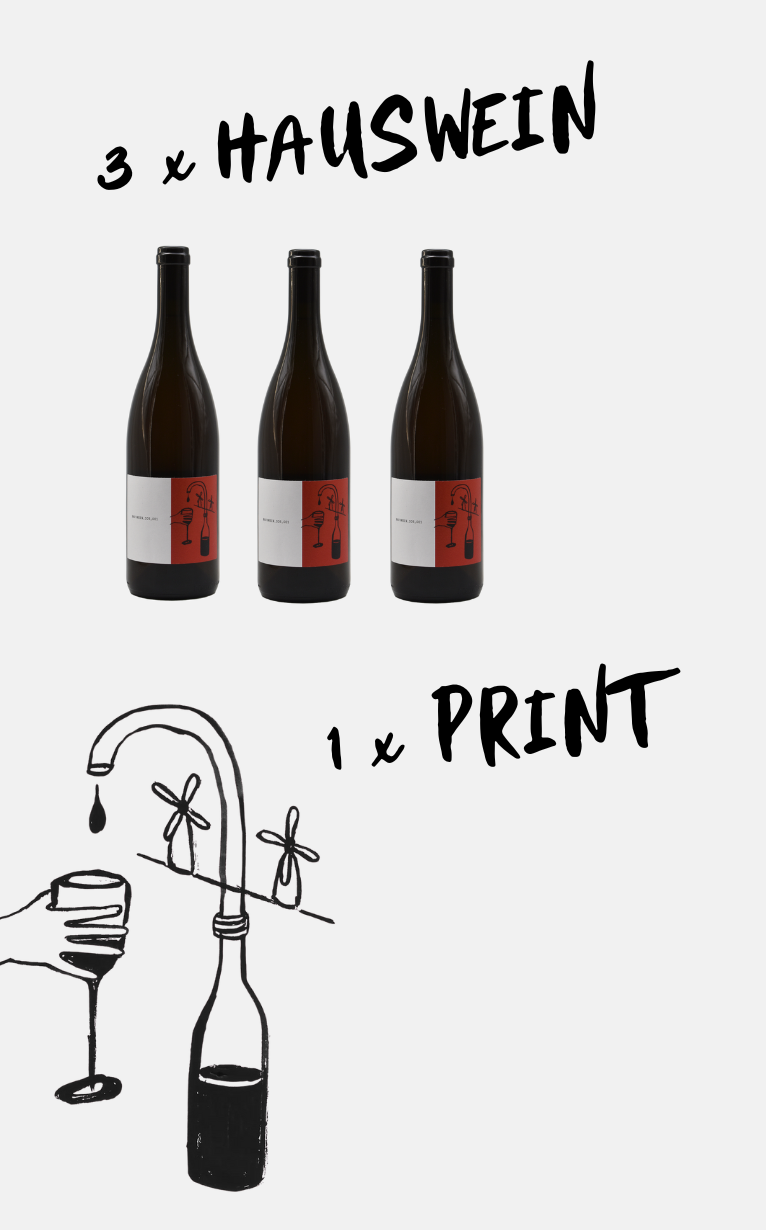 hauswein 005 paket mit print