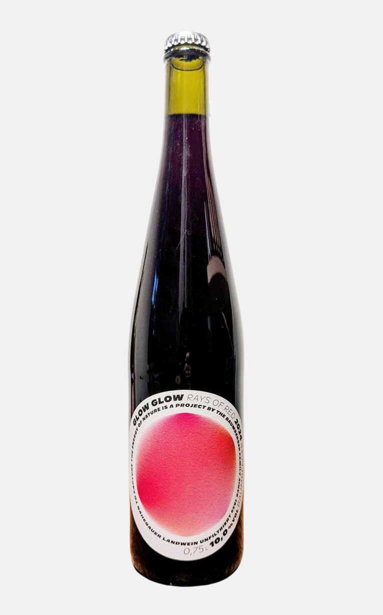 rays of red glow glow naturweine natural wines pauline baumberger